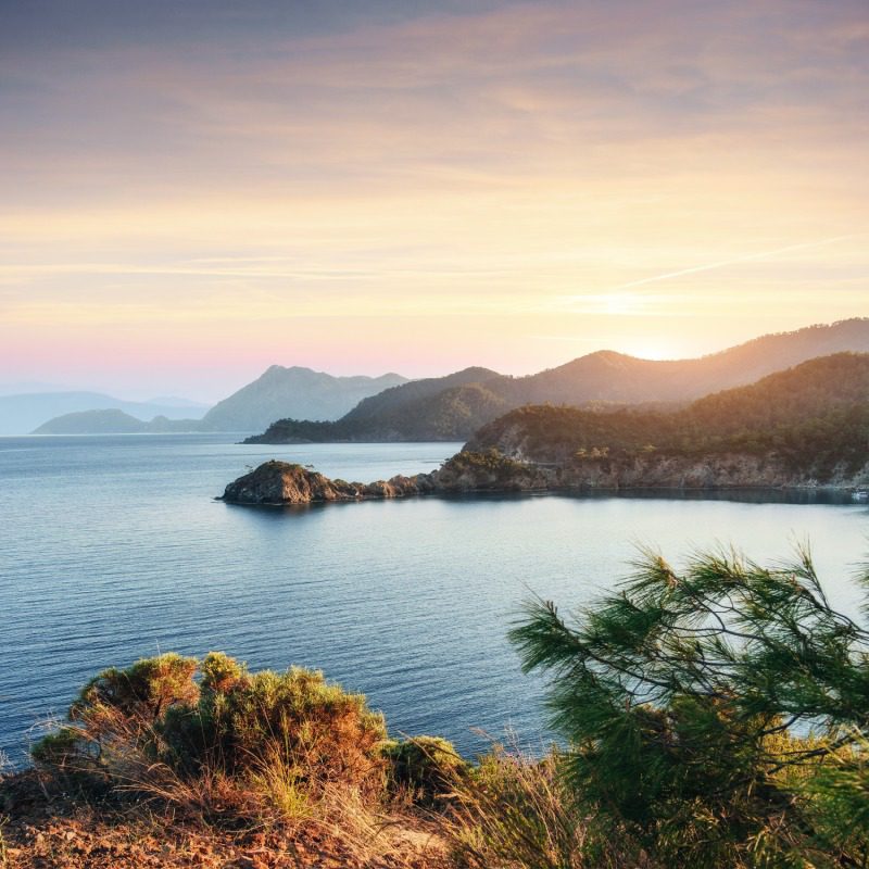 Exotic Scenes during cruise to norway